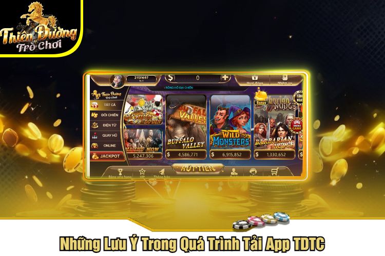 Những Lưu Ý Trong Quá Trình Tải App TDTC